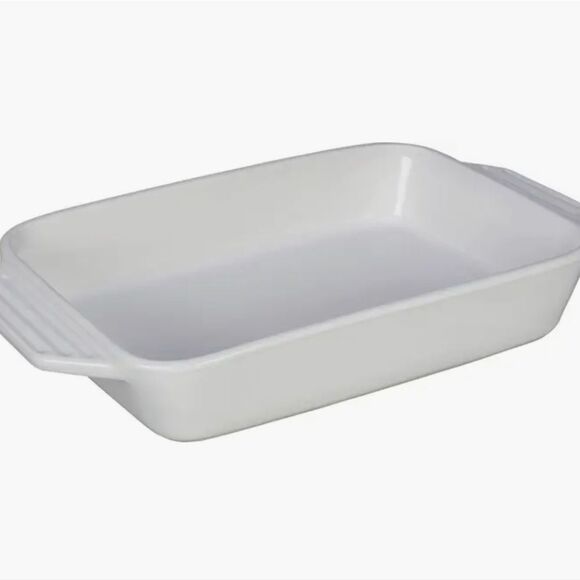 Le Creuset 32cm Ceramic Rectangular Baking Dish- White